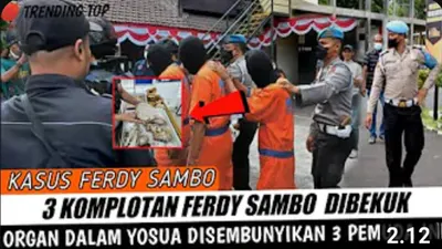 3 Komplotan Ferdy Sambo Dibekuk, Benarkah?