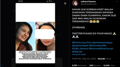 Putri Balqis, Korban KDRT yang Justru Jadi Tersangka