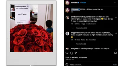 Tulisan Haru Ferdy Sambo dan Putri Candrawathi untuk Ulang Tahun Trisha, Netizen Ramai Beri Pujian