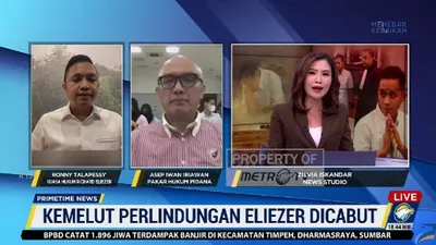 Asep Iwan Iriawan dan Ronny Talapessy di Metro TV