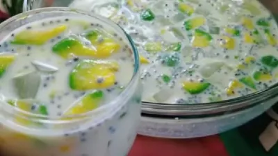 Es Alpokat Jelly Kelapa