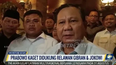Relawan Jokowi-Gibran Maju Dukung Prabowo Subianto untuk Pilpres 2024
