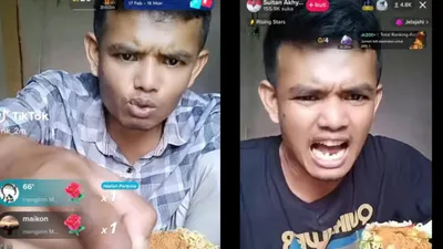 Sultan Akhyar marah marah saat live TikTok