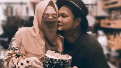 Potret mesra Virgoun dan Inara Rusli