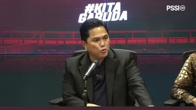 Ketua Umum PSSI Erick Thohir
