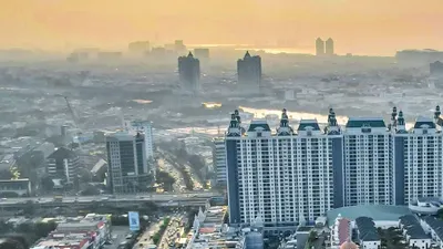 Polusi Kota Jakarta masuk dalam daftar kualitas udara terburuk di dunia