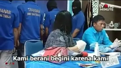 Potret Para Tersangka Pengedar Narkoba