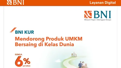 Pinjaman KUR BNI 2023 Resmi Dibuka! Bisa Daftar Online dengan Mudah, Yuk Simak Cara Daftarnya.(Tangkap Layar Laman eform.bni.co.id)