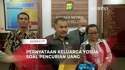 Kamaruddin bersama orang tua Brigadir J melaporkan Ferdy Sambo soal pencurian uang milik Brigadir Yosua.(Tangkap Layar YouTube KOMPASTV)