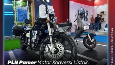 Motor listrik konversi PLN.(Tangkap Layar Instagram @@iims_id)