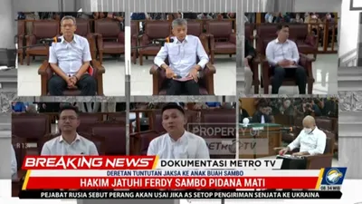 Sidang Vonis OOJ Anak Buah Sambo