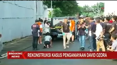 Rekonstruksi Penganiayaan David Ozora