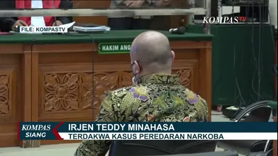 Teddy Minahasa, Terdakwa Kasus Narkoba