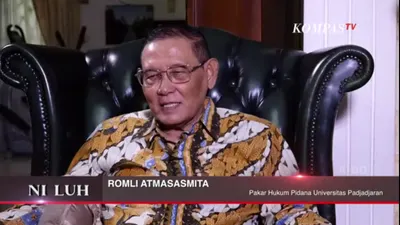 Pakar Hukum Pidana Universitas Padjadjaran, Romli Atmasasmita