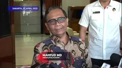Kemenko Polhukam RI, Mahfud MD melakukan penjelasan terkait transaksi janggal 349 Triliun.