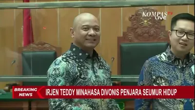 Full Senyum, Vonis Teddy Minahasa Lebih Ringan dari Tuntutan JPU, Ini Ekspresi Teddy Hingga Hotman Paris!