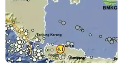 Jakarta Timur DKI Diguncang Gempa 4.1 Magnitudo Akibat Patahan Lempeng Indo-Austarlia!