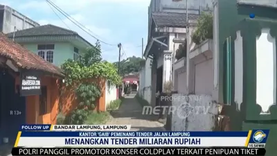 Bobrok Pemenang Tender Jalan Lampung Rp 5 M, Lantas Arinal Djunaidi Meminta Media Tidak Berspekulasi Dulu?