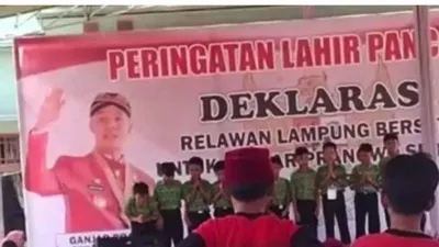 Deklarasi relawan Ganjar di Lampung Selatan