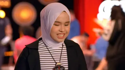 Potret Putri Ariani raih Golden Buzer di America's Got Talent.