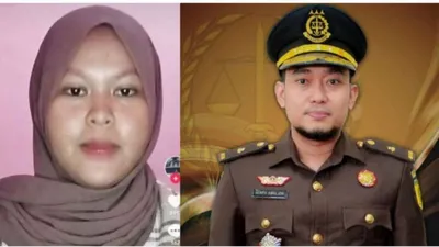 Syarifah Fadiyah Alkaff dan  Kabag Hukum Pemkot Jambi Muhamad Gempa Awaljon Putra