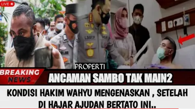 Beredar video yang menyebut haim Wahyu Iman Santoso dihajar ajudan Ferdy Sambo usai berikan vonis mati.