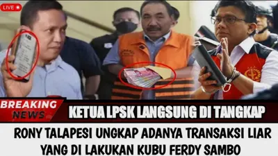 Ketua LPSK Ditangkap Usai Ronny Talapessy Bongkar 'Transaksi Liar'