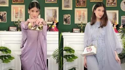 Outfit Ala Istri Deddy Corbuzier untuk Lebaran