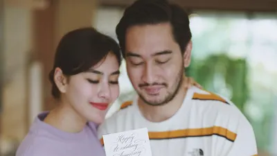 Syahnaz Sadiqah dan Jeje Govinda