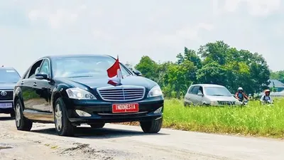 Presiden Jokowi ke Lampung lewati jalan rusak