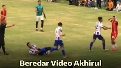 ajang Final Tournamen Soccer Match Kruengmane 2023
