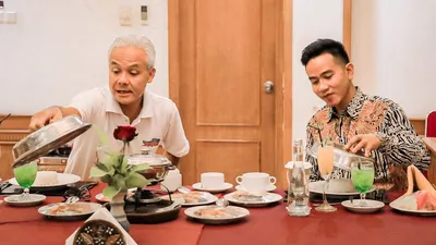 Ganjar Pranowo dan Gibran Rakabuming