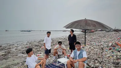 Pemkab Pandeglang Ngaku Keduluan Pandawara Group Soal Pembersihan Sampah di Pantai Labuan