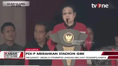 Ketua Umum PDI Perjuangan, Megawati Soekarnoputri 