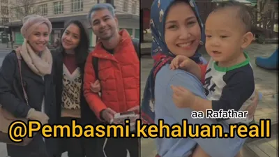 Kebersamaan Mimi Bayuh dengan Nagita Slavina, Raffi Ahmad dan Cipung