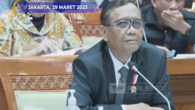 Mahfud MD hari ini menjalani Rapat Dengar Pendapat Umum (RDPU) dengan pihak Komisi III DPR RI soal transaksi janggal di Kemenkeu.