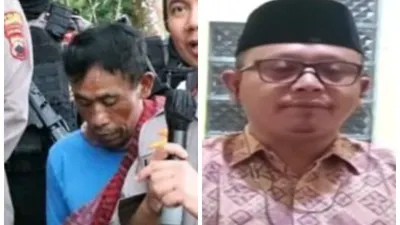 Mbah Slamet dukun palsu pengganda uang dan Kepala Desa Mahbudiono
