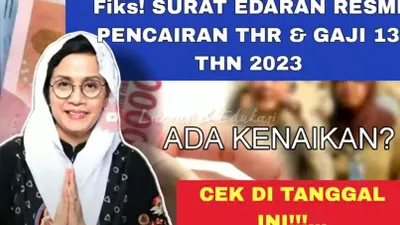 Ilustrasi THR PNS 2023  dan Gaji ke-13