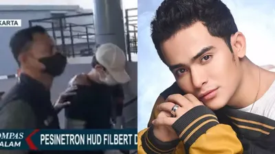 Pesinetron Hud Filbert Ditangkap Polisi