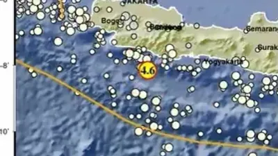 BMKG: Gempa Bumi M 4,6 Tasikmalaya Disebabkan oleh Aktivitas Sesar Bawah Laut
