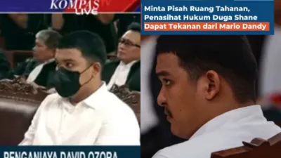 Shane Lukas di PN Jaksel 