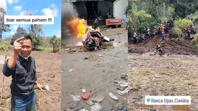 Kericuhan Ranca Upas yang mengakibatkan 2000 bunga Edelweis rusak 