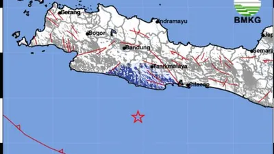 Gempa Pangandaran terbaru 