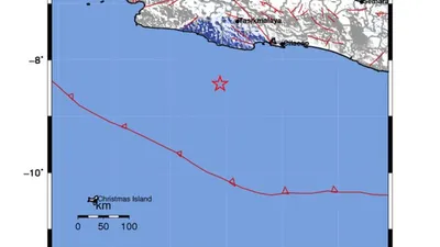 Gempa di Pangandaran Jabar 