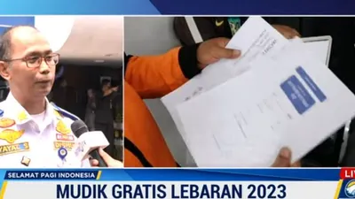 Ilustrasi Info Mudik Gratis Lebaran 2023
