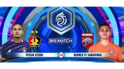 Persik Kediri vs Borneo FC Sore Ini 15.00 WIB