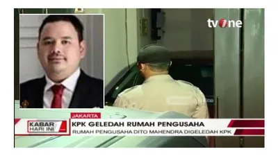 KPK geledeah rumah Dito Mahendra, diduga terjerat korupsi