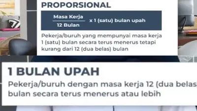 Cara hitung THR 2023
