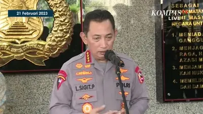 Kapolri Jenderal Listyo Sigit Prabowo