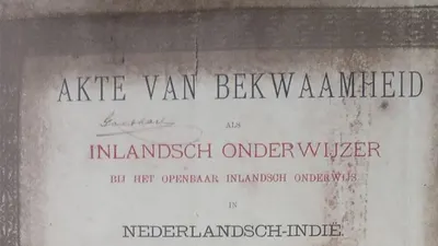 Viral Ijazah Tahun 1913 Pakai Bahasa Belanda